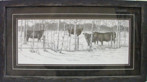 Bernie Brown Ranch and Prairie Pencil Artist
