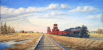 Prairie Harvest Stretched Canvas Artwork by Dan Reid