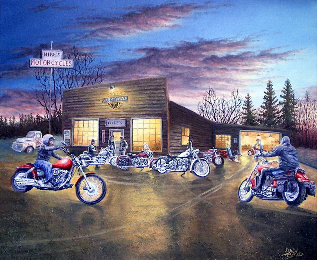 Meeting at Mike's by Dan Reid