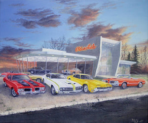 Oldsmobiles by Dan Reid