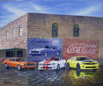 Camaros Old and New by Dan Reid