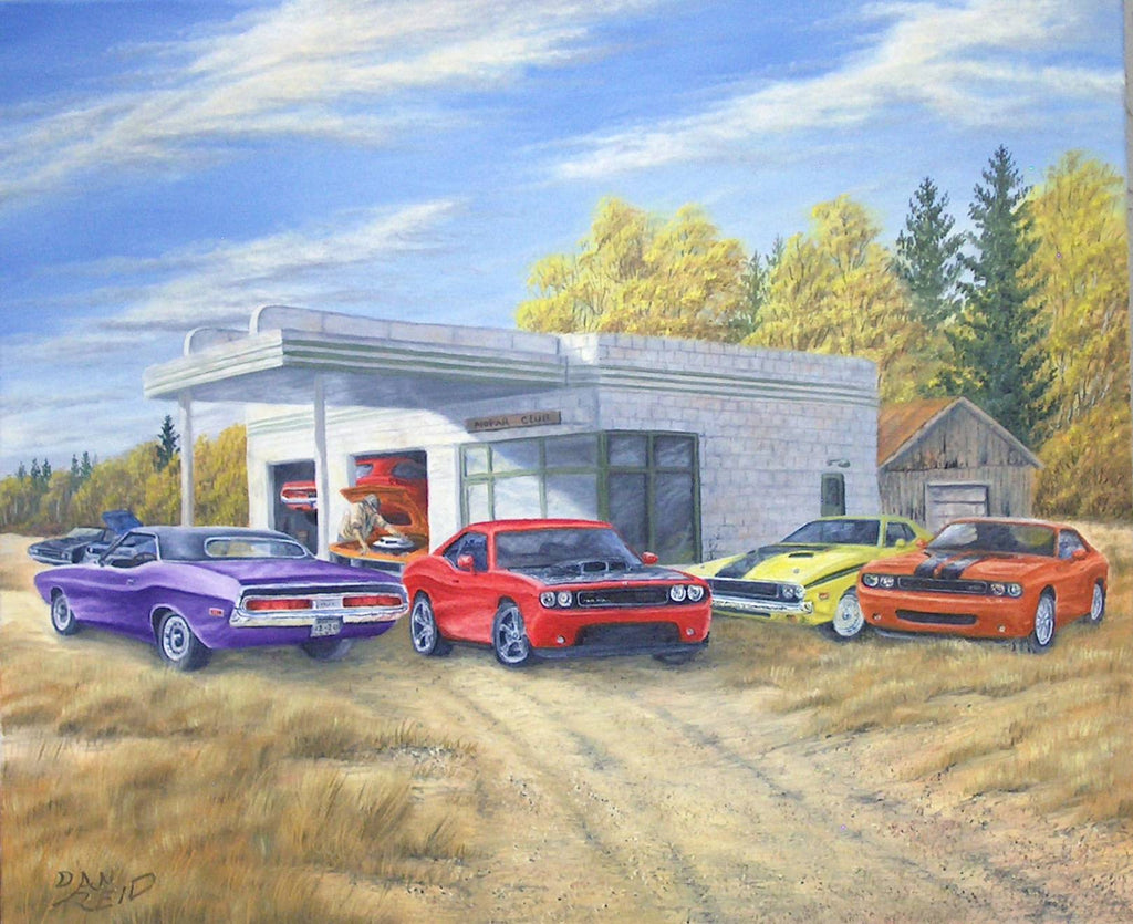 Challengers Old and New by Dan Reid