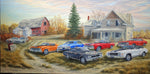 Chevelles For Sale Stretched Canvas Artwork by Dan Reid