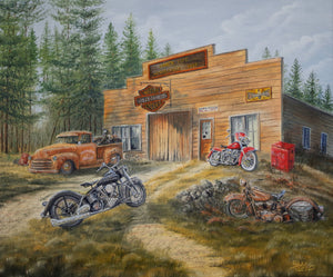 North Side Cycle Shop by Dan Reid