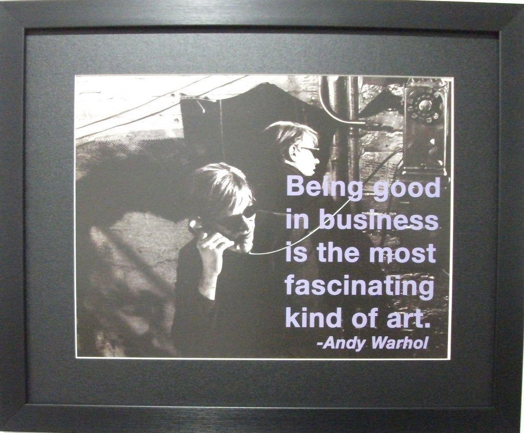 Andy Warhol-Being good in Business