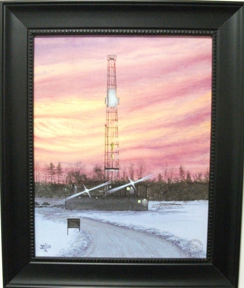 The Drilling Rig by jack Ellis