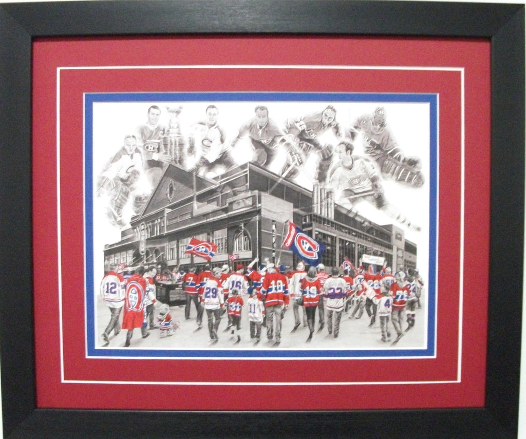 Montreal Canadiens "Les Habitants" Game Day Series by Jeremy Bresciani