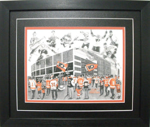 Philadelphia Flyers "Broad Street Bullies" Game Day Series by Jeremy Bresciani