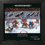 We Olive Hockey by Michael Godard